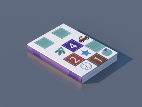  书 笔记本 名著小说 杂志 书刊3d模型 