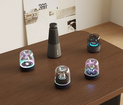  现代车载音响 便携音响 小音响su模型 