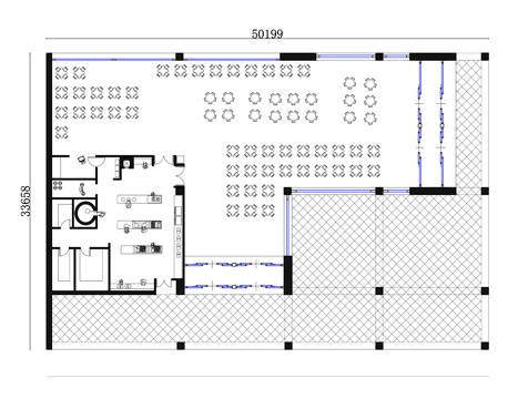  披萨西餐厅 披萨店 西式比萨店 意大利披萨馆 比萨主题餐厅cad施工图 