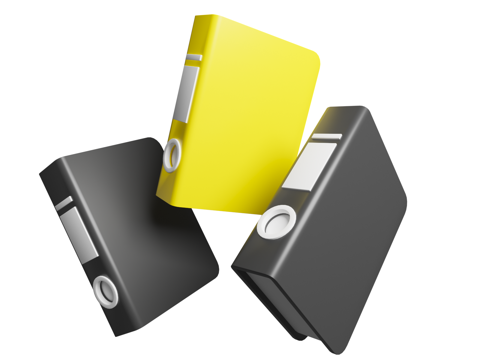  Q版文具 飞行活页夹 Flying Binder 卡通教育3d模型 