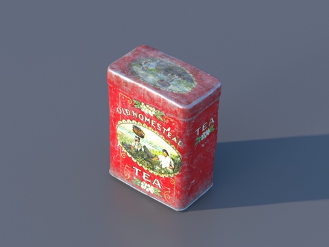  包装盒 茶盒3d模型 