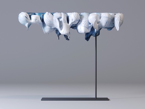  艺术装置3d模型 