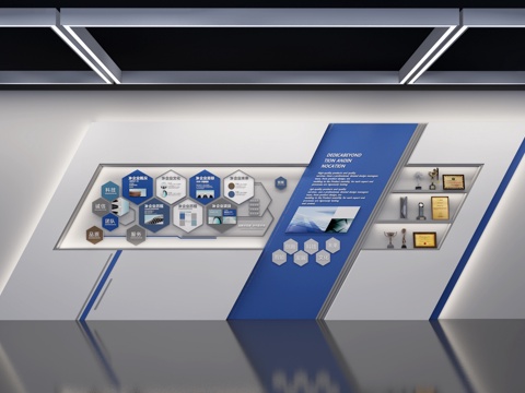  展厅3d模型 
