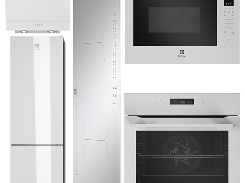  厨房电器3d模型 