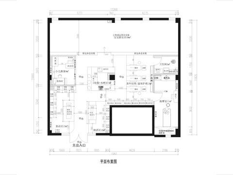  170平方母婴店 亲子生活馆 CADcad施工图 