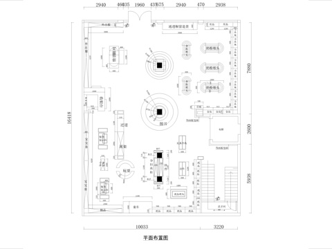  270平方母婴店 生活馆专卖店 施工图cad施工图 