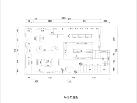  母婴用品店 亲子专卖店 CADcad施工图 