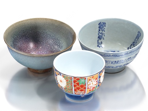  瓷器餐具su模型 