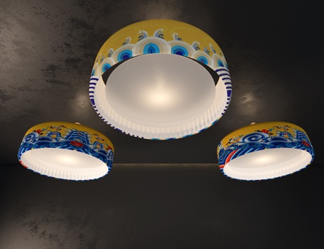  装饰吊灯3d模型 