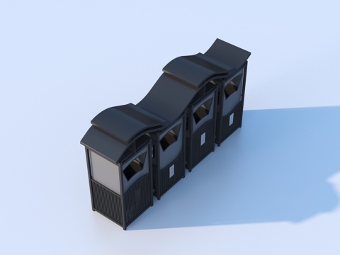  垃圾桶 室外垃圾桶 公共垃圾桶3d模型 
