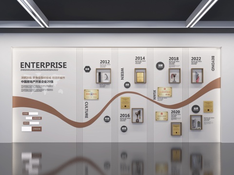  展厅3d模型 