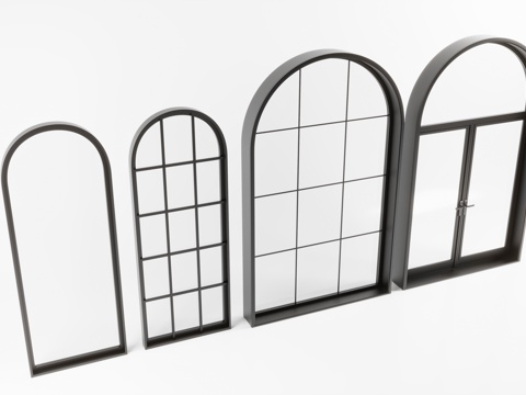  门 单开门3d模型 