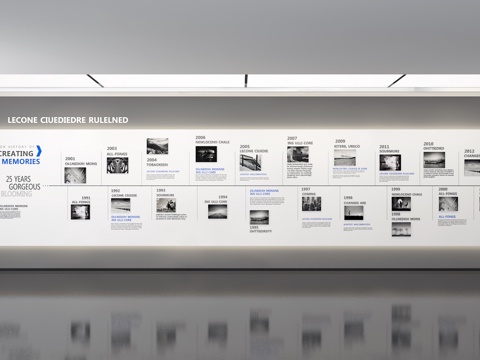  展厅3d模型 