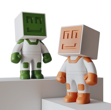  现代公仔3d模型 