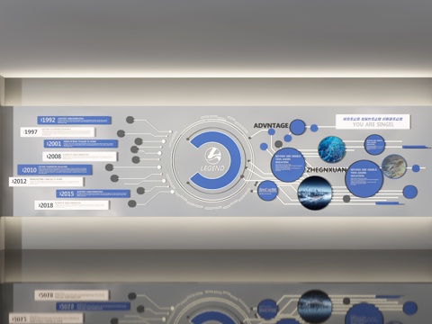  展厅3d模型 
