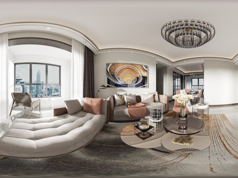 现代风格客餐厅