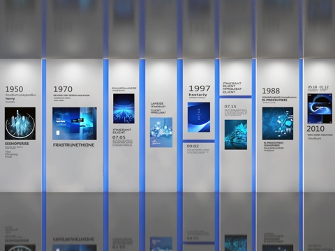  展厅3d模型 