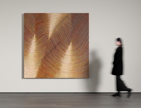  现代艺术挂画 油画  相框 女人3d模型 