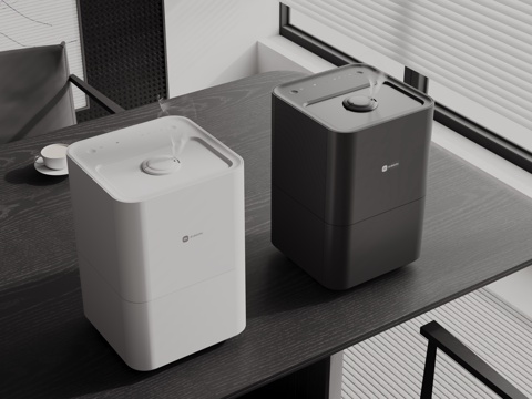  现代加湿器 智能家电su模型 