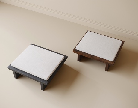  现代凳子 坐墩3d模型 