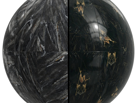  现代灰色大理石瓷砖 黑色大理石地砖 深色大理石 地砖3d模型 