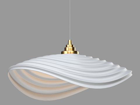  现代简约轻奢吊灯 吊灯 简约吊灯 餐厅吊灯 客厅吊灯3d模型 