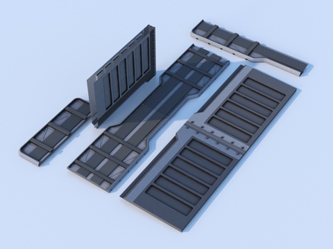  五金件 机械零件 船舱组件3d模型 