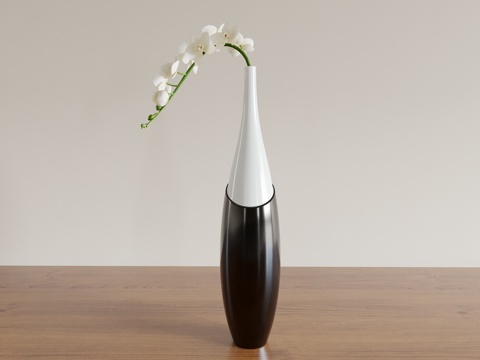  花瓶 花艺 花卉 插花 绿植 盆景 盆栽 室内绿植 植物摆件3d模型 