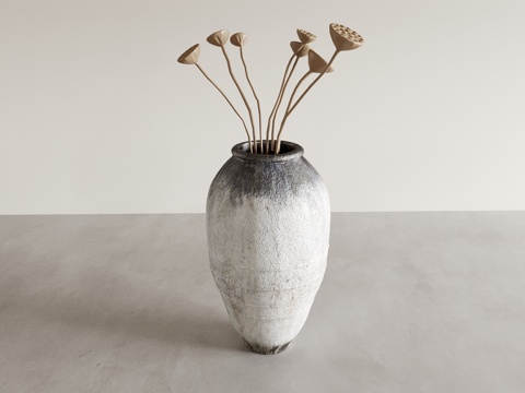  花瓶 花艺 花卉 插花 绿植 盆景 盆栽 室内绿植 植物摆件3d模型 