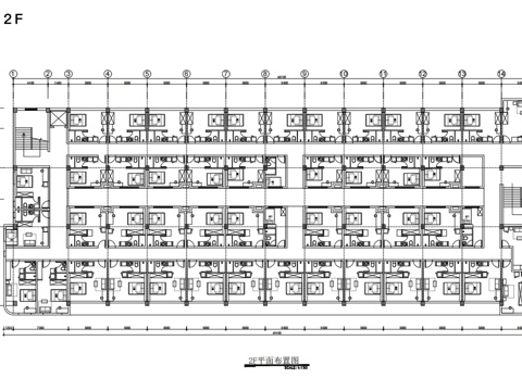  公寓改造方案平面cad施工图 