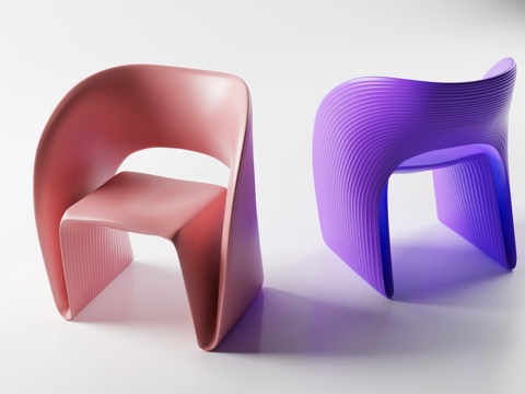  椅子 休闲椅3d模型 