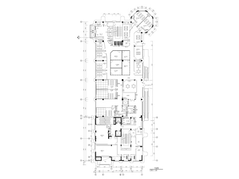  1330平幼儿园 托育所早教中心 CADcad施工图 