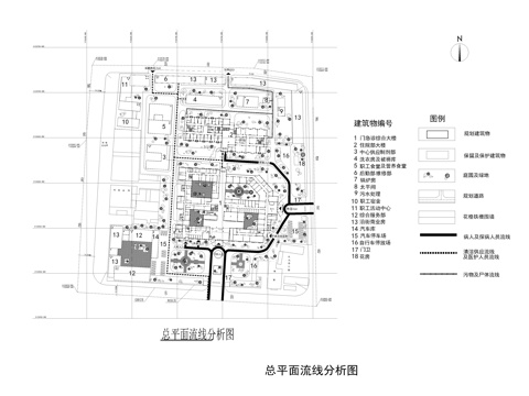  大型综合医院 平面及建筑图cad施工图 
