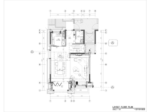  武汉半岛别墅施工图cad施工图 