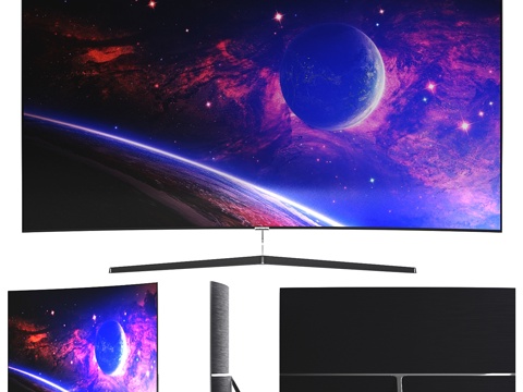  电视3d模型 