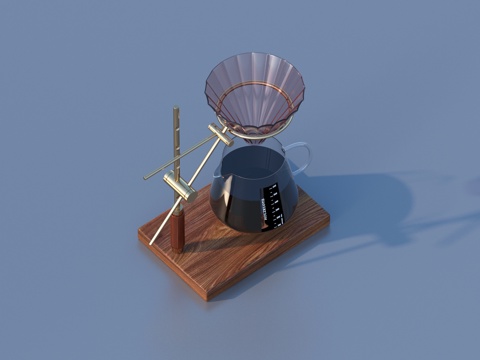 杯子 厨房用品3d模型 