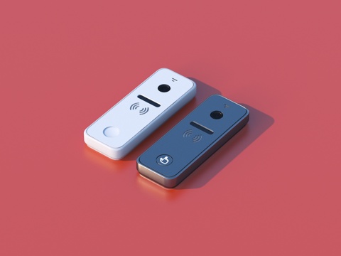  遥控器 电子产品3d模型 