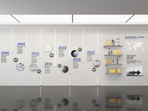  展厅3d模型 