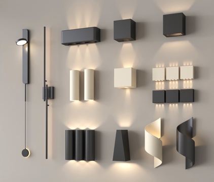  壁灯 装饰灯3d模型 
