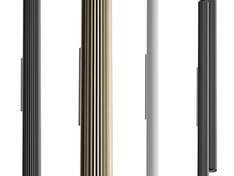  现代意式极简长条壁灯3d模型 