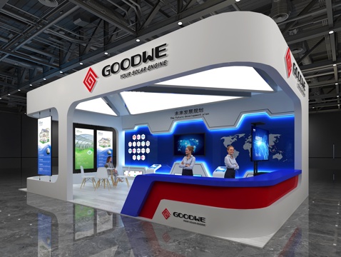  现代科技展览3d模型 