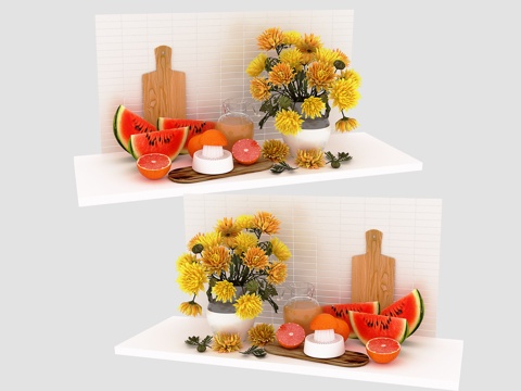  陈设 生活用品3d模型 