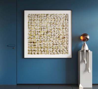  现代抽象挂画  现代极简挂画 现代轻奢挂画  现代意式挂画3d模型 