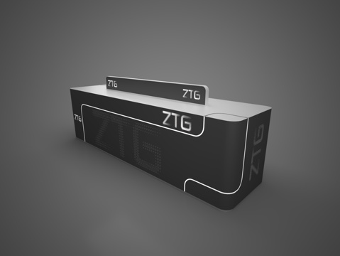  展柜103d模型 