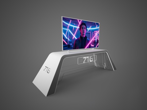  展柜043d模型 