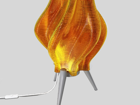  现代简约落地灯 落地灯 简约落地灯 书房落地灯3d模型 
