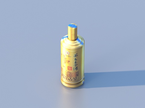  酒 白酒 酒瓶 名酒 酒水3d模型 