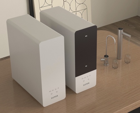  饮水机 净水器3d模型 