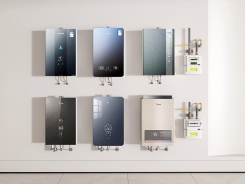  燃水器3d模型 
