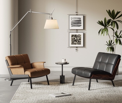  MINOTTI 现代休闲沙发3d模型 
